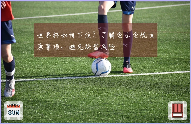 世界杯如何下注？了解合法合规注意事项，避免踩雷风险